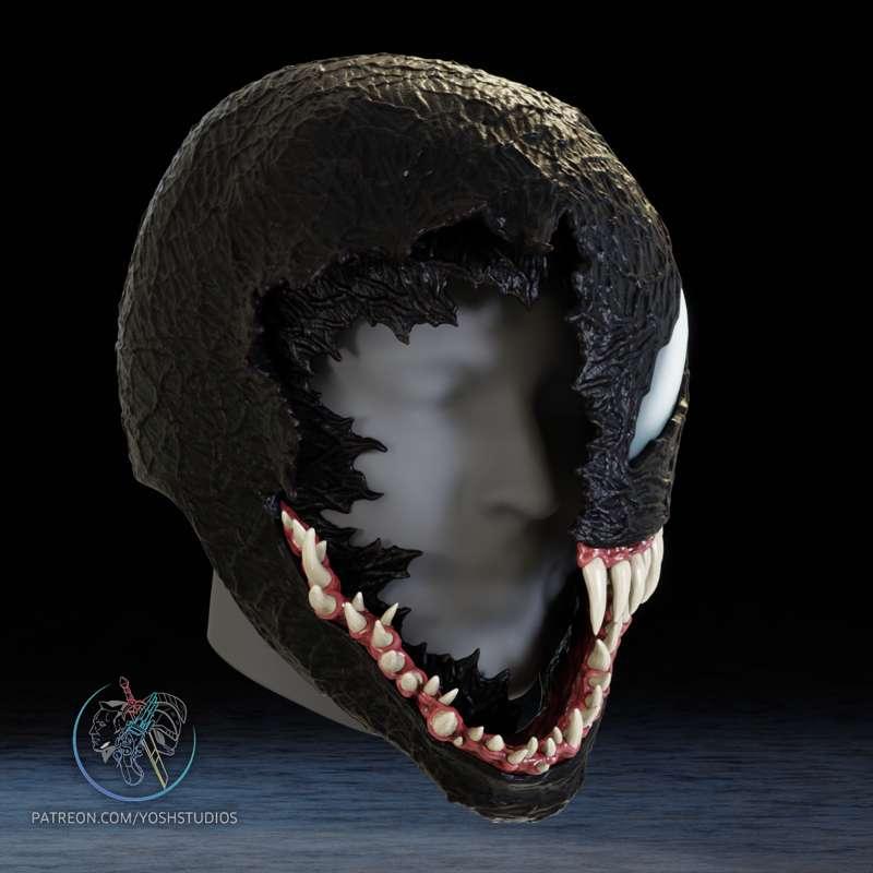 (OCT24 Y+SY Tiers) Venom Half Mask