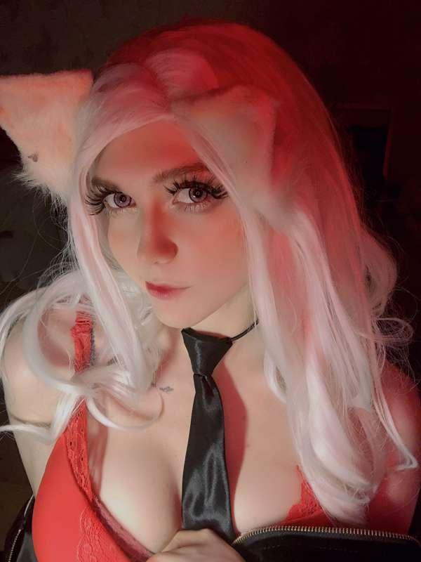 Cerberus cosplay + Neko and underwear photo