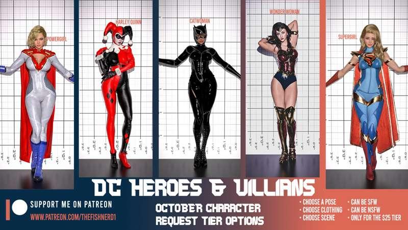 October Character Request list
