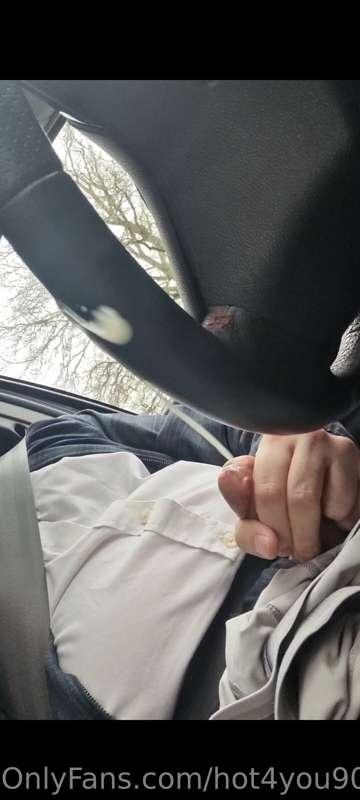 Wank to work. The commute got boring so getting my cock out ..