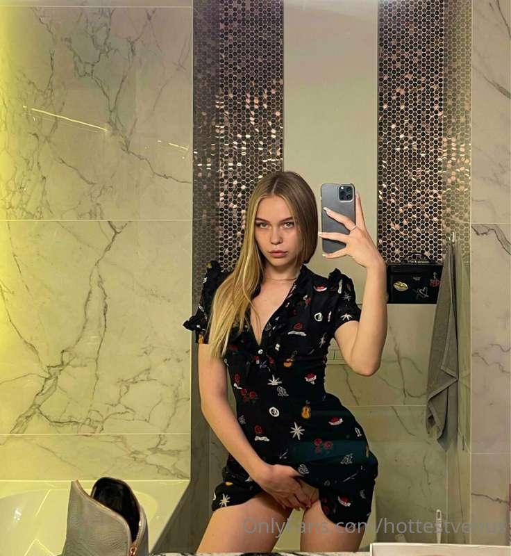 A slender girl is ready to do everything to please you and e..