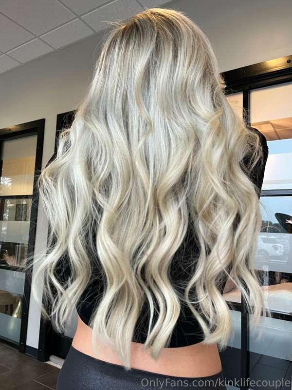 Fresh hair for tomorrow. Eeeek I’m so excited and nervous💕
