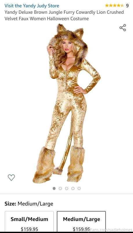 I want this really bad! Come on, get me a Halloween Amazon g..