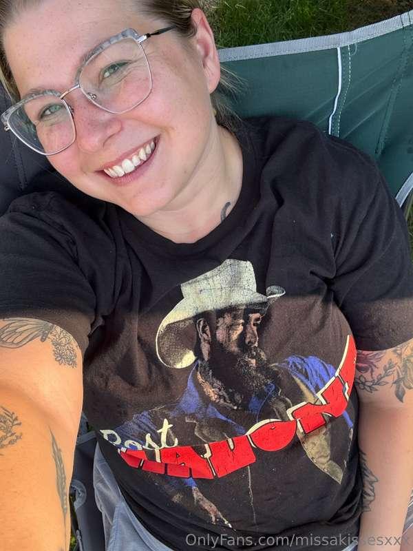 Just soaking up a beautiful summer day! 