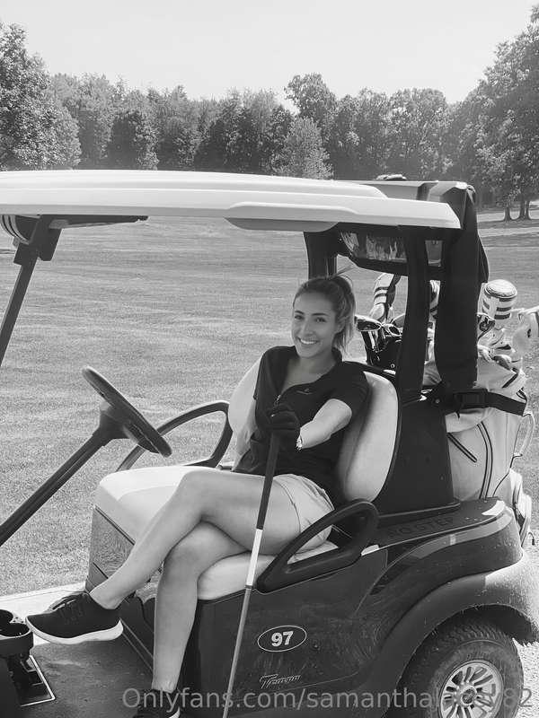 I got extra dirty on the golf course this weekend 💋💦🤤