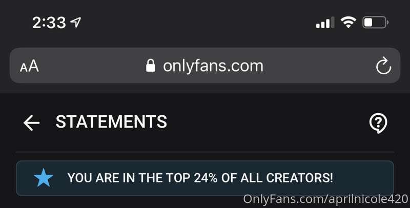 Thank you babes so so much!! I’m now in the top 24th percent..