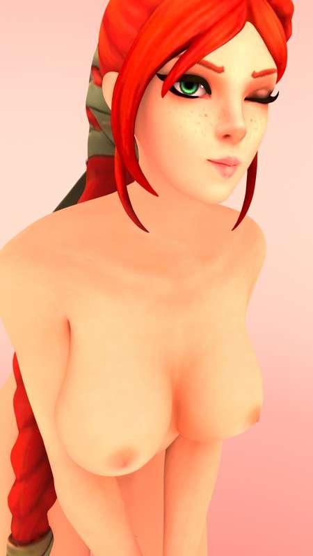 Cassie Nude Render