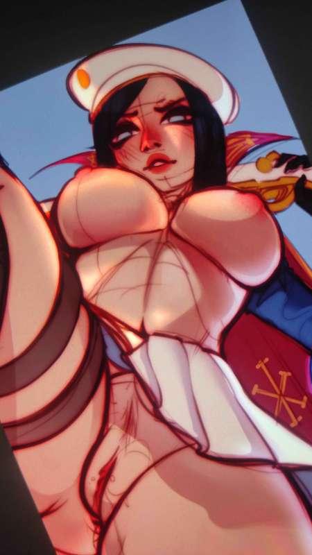 Arcane Commander Caitlyn - Uncensored WIP