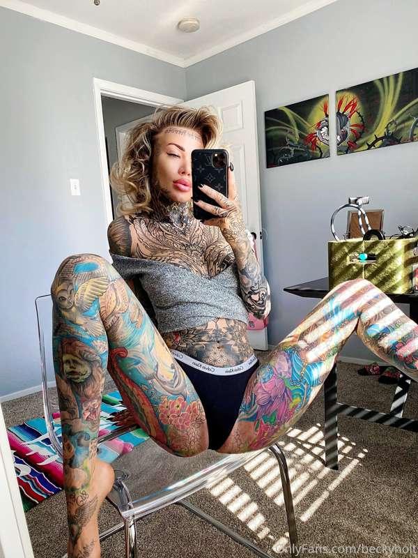 Legs spread
