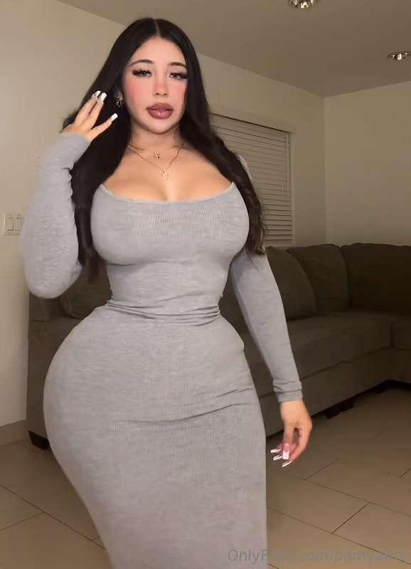 dress is tight… but not as tight as the grip i’ll have on yo..