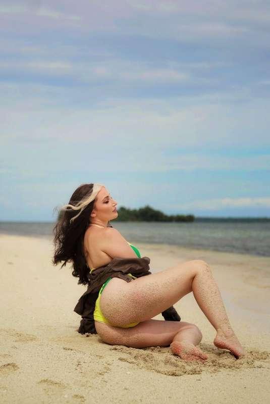 Even mutants need a little beach therapy 🌊 Lucky you, my pow..