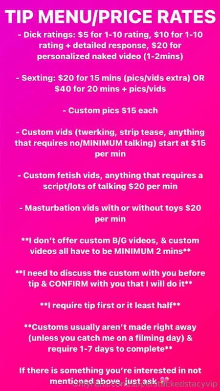 To any new fans that are curious 💕 I haven’t posted my tip m..