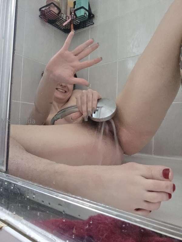 Hey dont mind me just blasting my clit