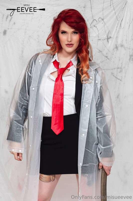 I call this look "British Psycho"