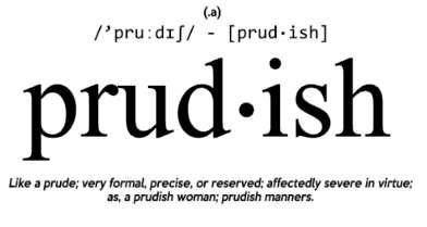 Prudish