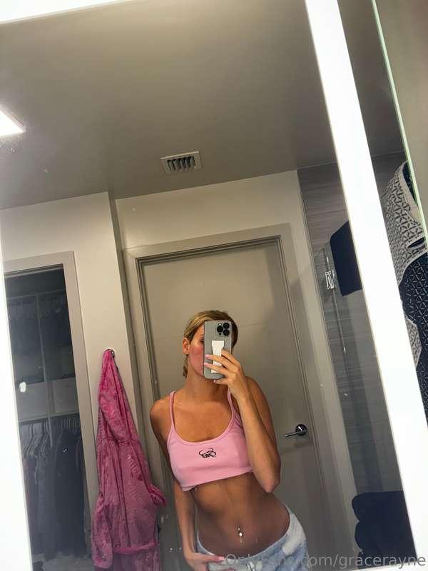 like this post if you think I look good wearing pink 🦩