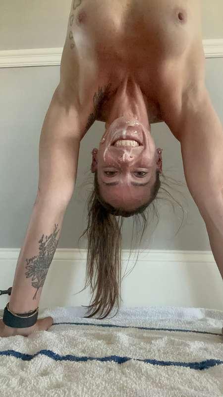 facial friday with a twist!  convincedmom4u gone wild 🤪 