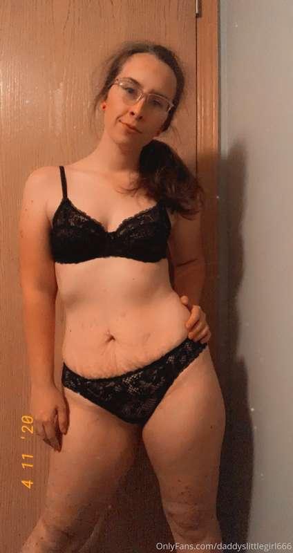 Like my new bra and panties? 😘