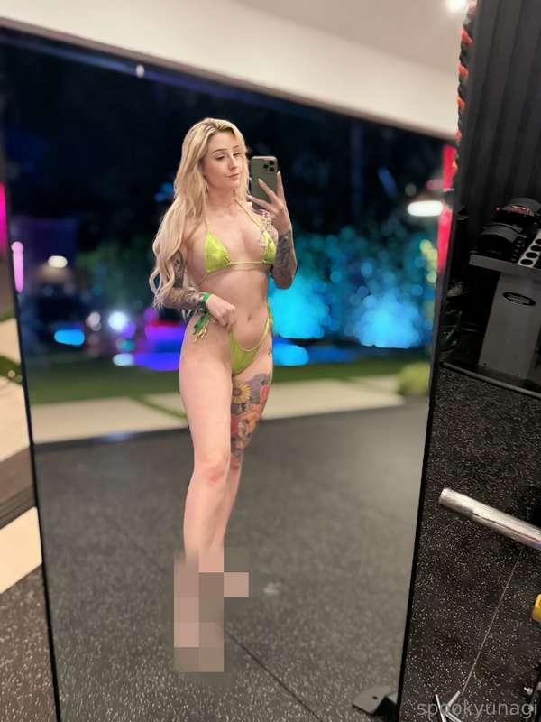 low key getting a little thicc