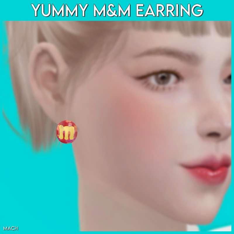 Yummy m&m Earring