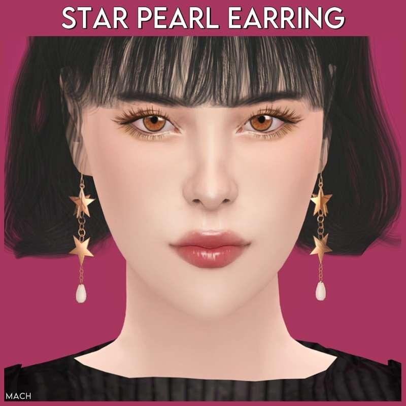 Star Pearl Earring