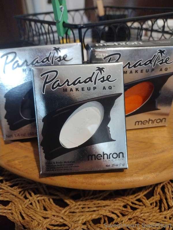 Got some body paint in the mail today. We'll be doing a prac..