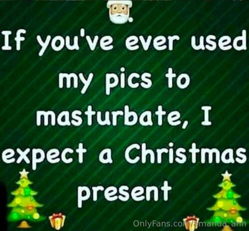 This is fitting lol Merry Christmas! Thank you all for your ..