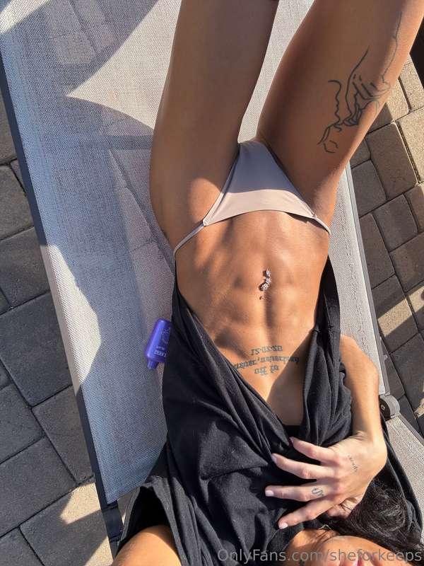 the only thing better on this lounger would include you