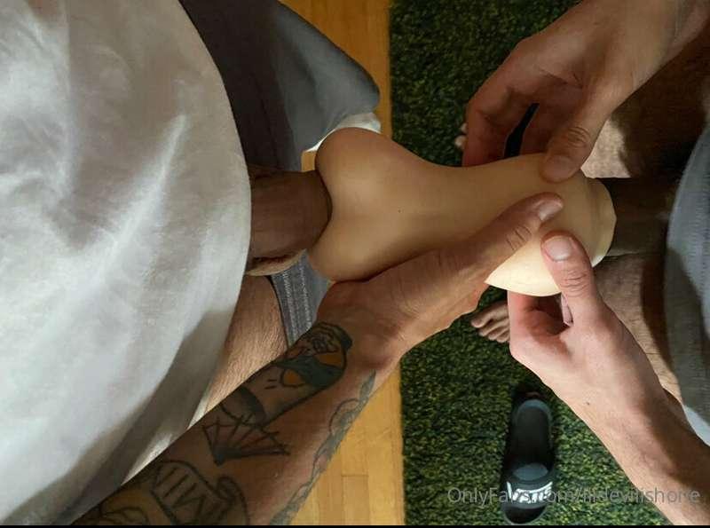 When the homie comes over , you’re both horny and all you ha..