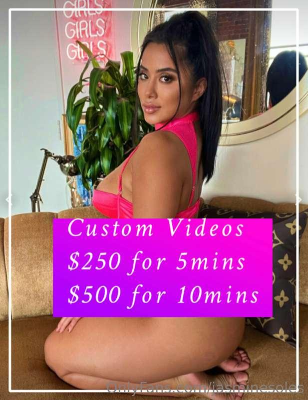 ***CUSTOM VIDEO PROMOTION***

**48hr sale!!!**

Fully nude, ..