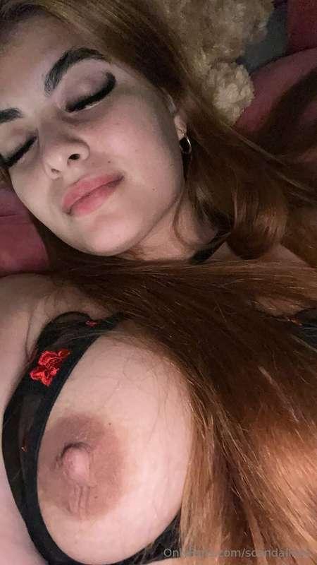 Do you want to explore my tits with your lips?