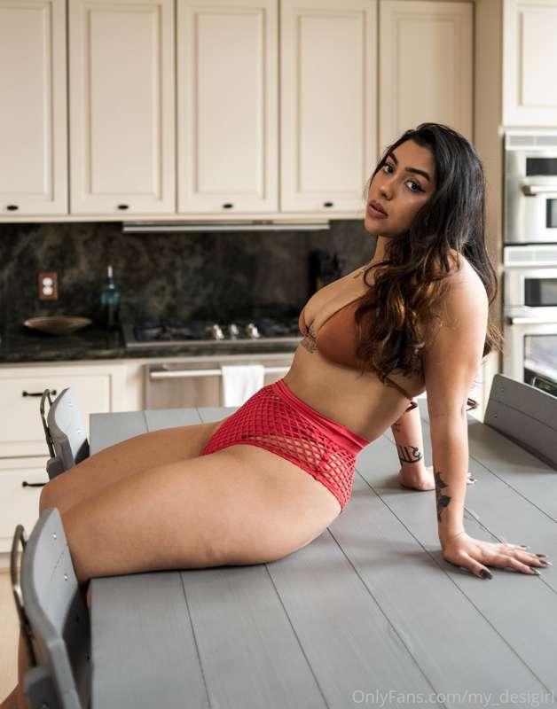 What would you do if you came home to see me on the table li..