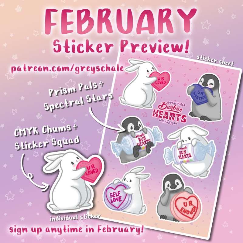 Feb. 2025 Sticker Preview & Forecast
