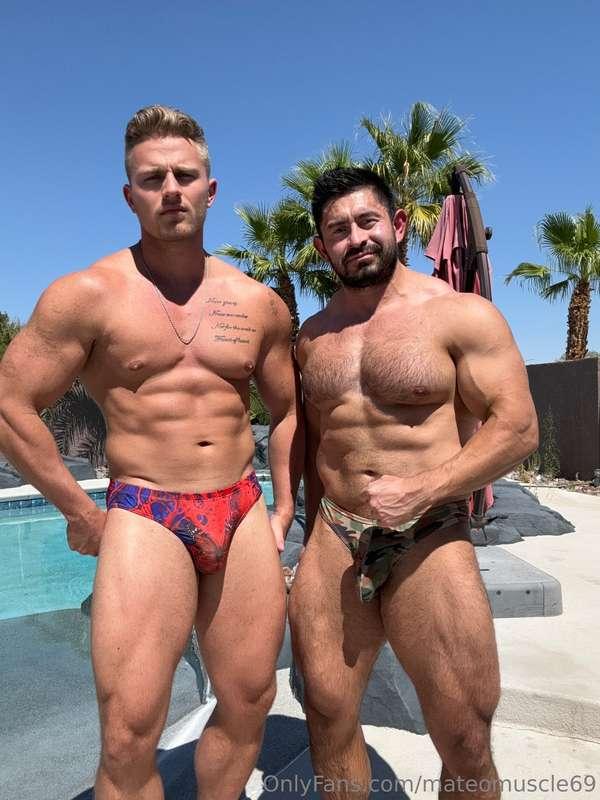 What do you think we got up to at the pool? 😏 @icemanjb ***N..