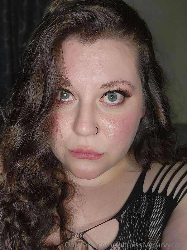 Do you love my black fishnet lingerie? I could hardly get it..