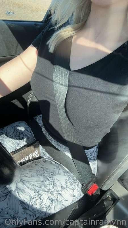 How would you like to be driving and look over to see these?..