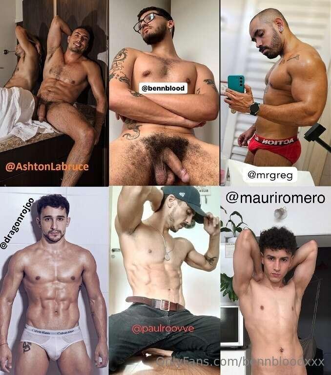 The best cocks in action. Watch us shoot big loads for you! ..