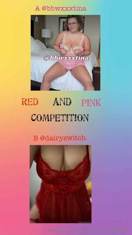 💥 SEMI FINAL 💥  ❤️ Red and pink competition 💖  Vote for your..