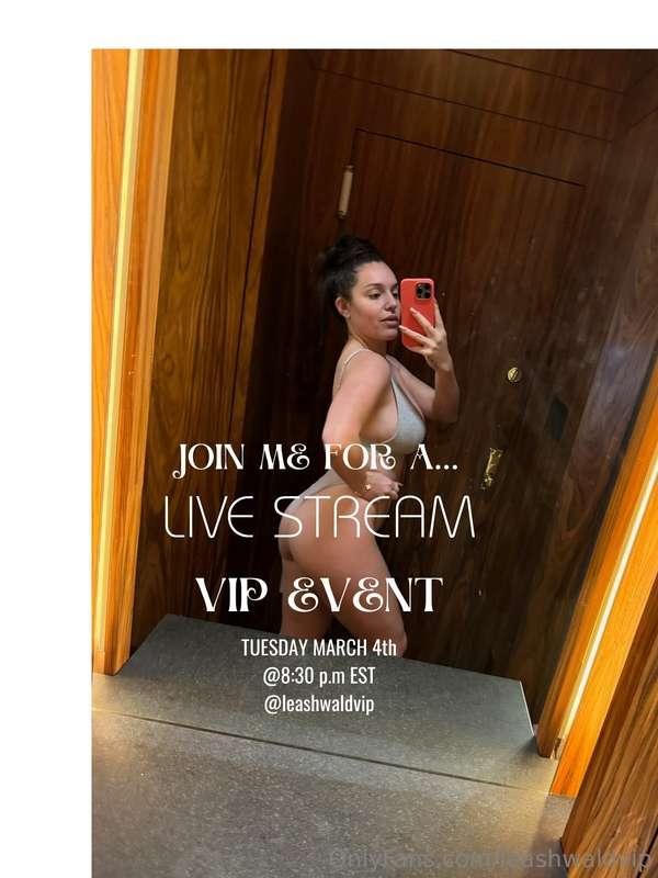 Will you be joining me!?!? Make sure you have yourrenew on s..