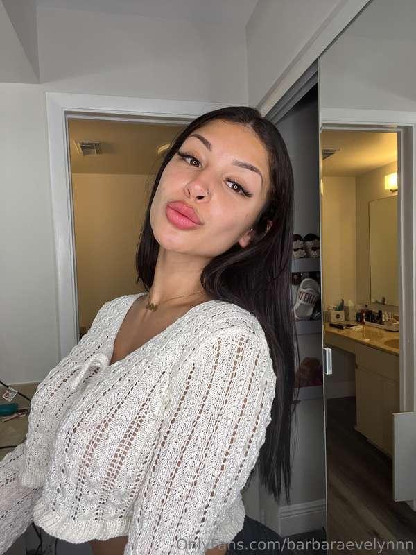 Looking cute… but the thoughts? Not so innocentt 😏