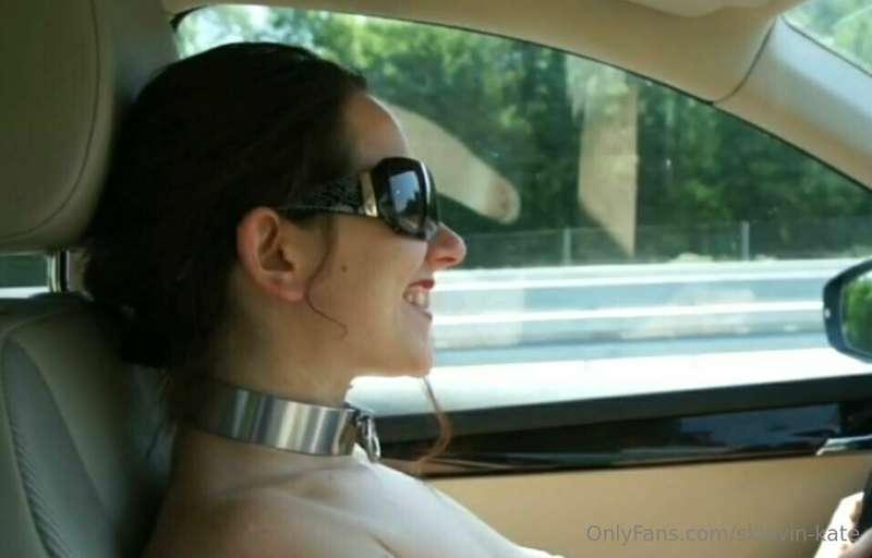 I drove my master by car last summer.... He liked it... and ..