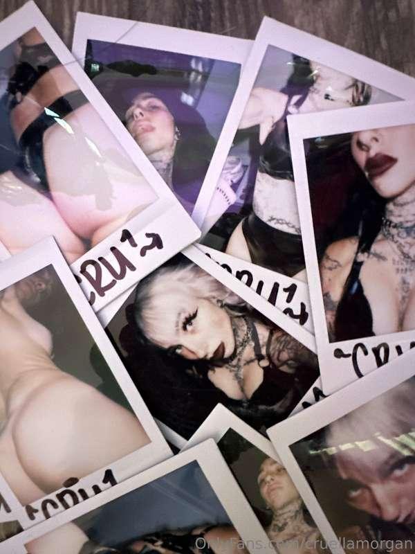 so everyone who has purchased a Polaroid / magazine from me ..