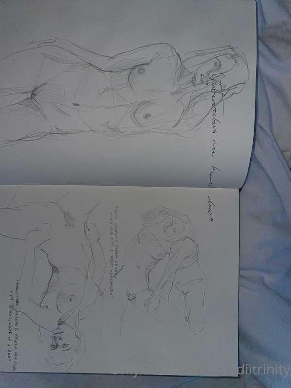 Nude ladies in my sketch book x