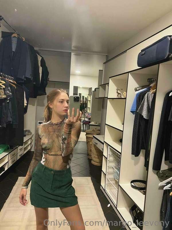 You hid in the dressing room to watch me change clothes and ..