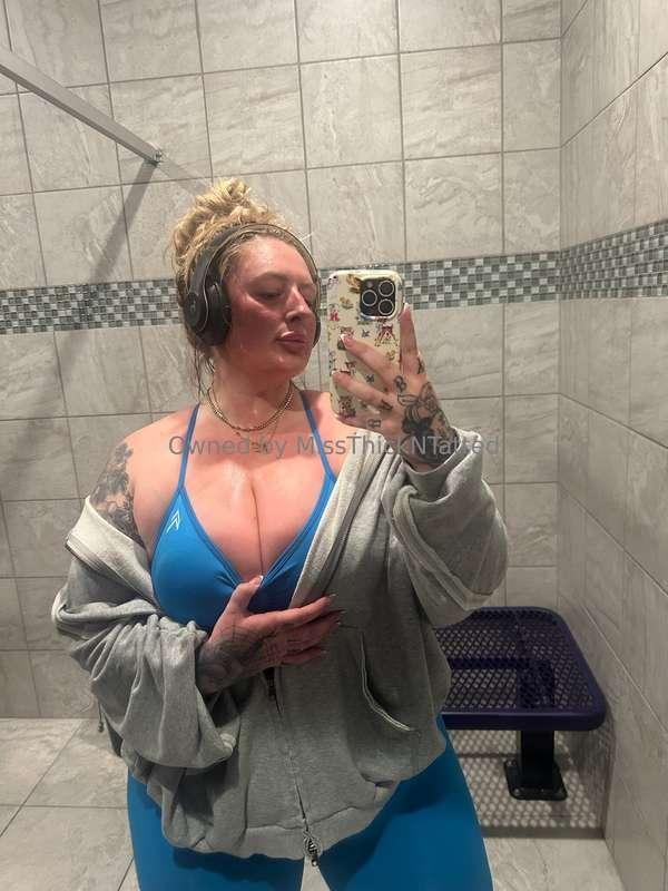 Lick the sweat off me?