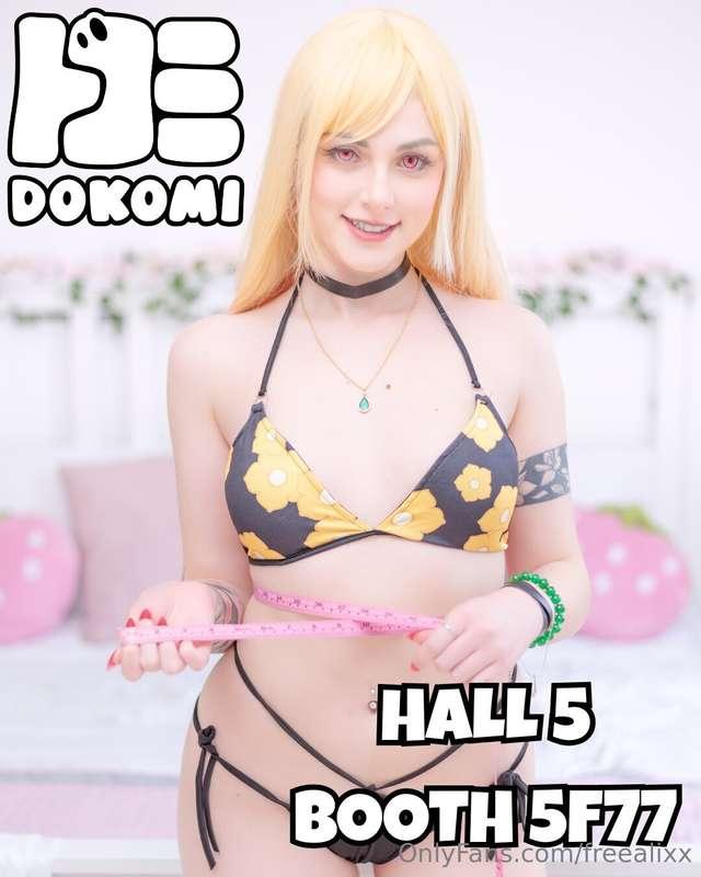Tomorrow at Dokomi with a booth 🥰💕 I'm so excited 💕My VIP ac..