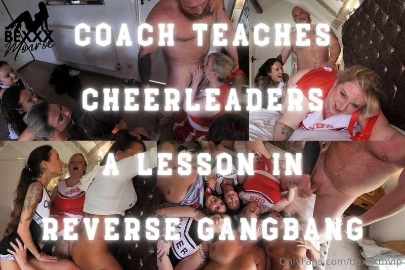 Coming tomorrow! Coach teaches 6 cheerleaders a lesson in re..