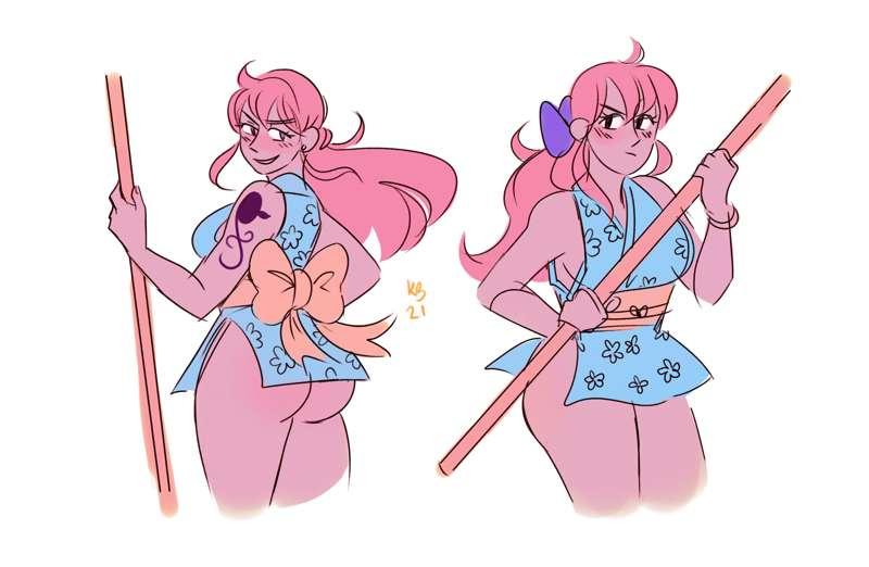 Wano Nami doodles