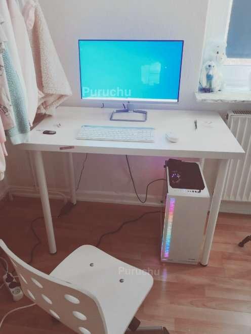 Fertig gebauter Arbeitsplatz