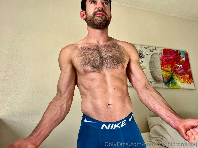 "Those blue briefs look great on you!!, but would look even ..